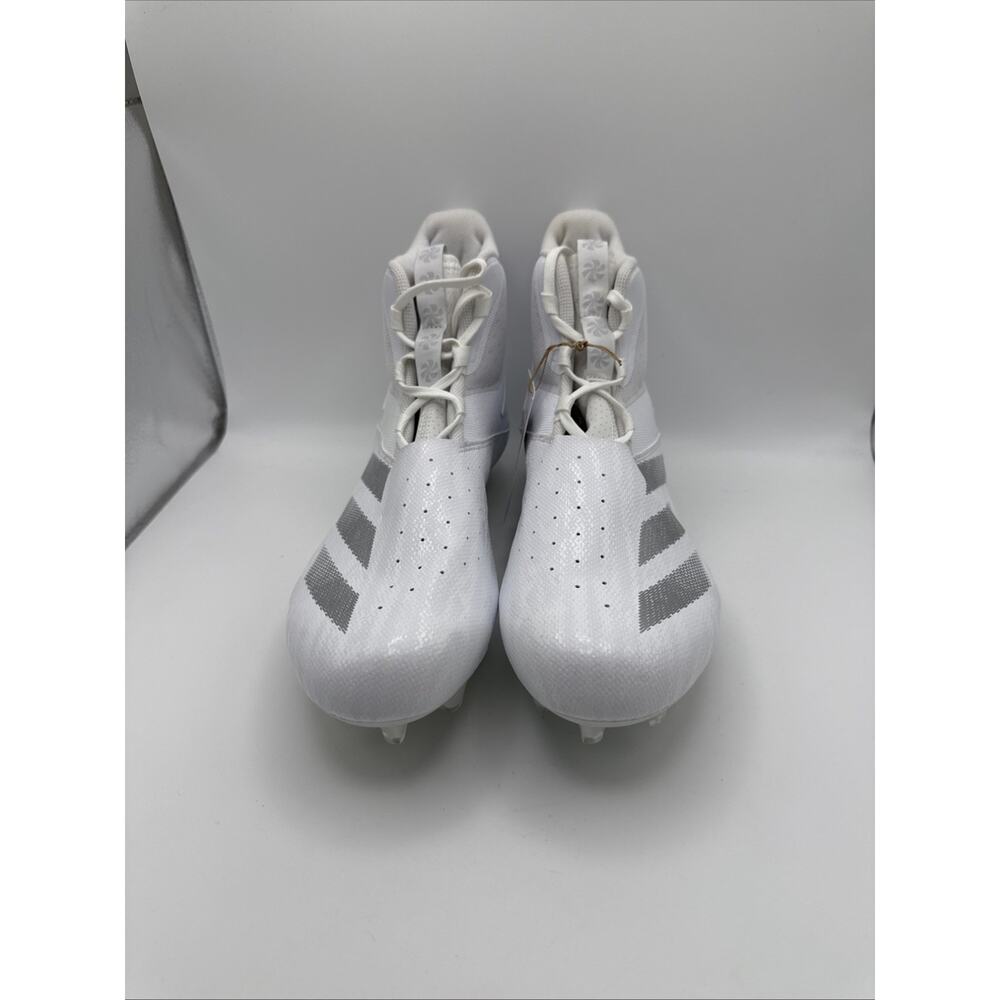 Adidas Adizero Chaos Linemen Mens Football Cleats Shoe White Size 12 NWOB - Picture 7 of 9